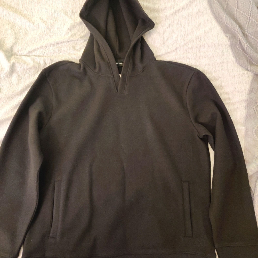 Men's Black Express Hoodie